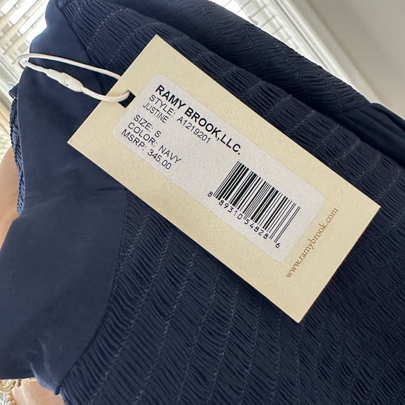 Rams Brook NWT Justine Navy Top - Picture 5 of 5